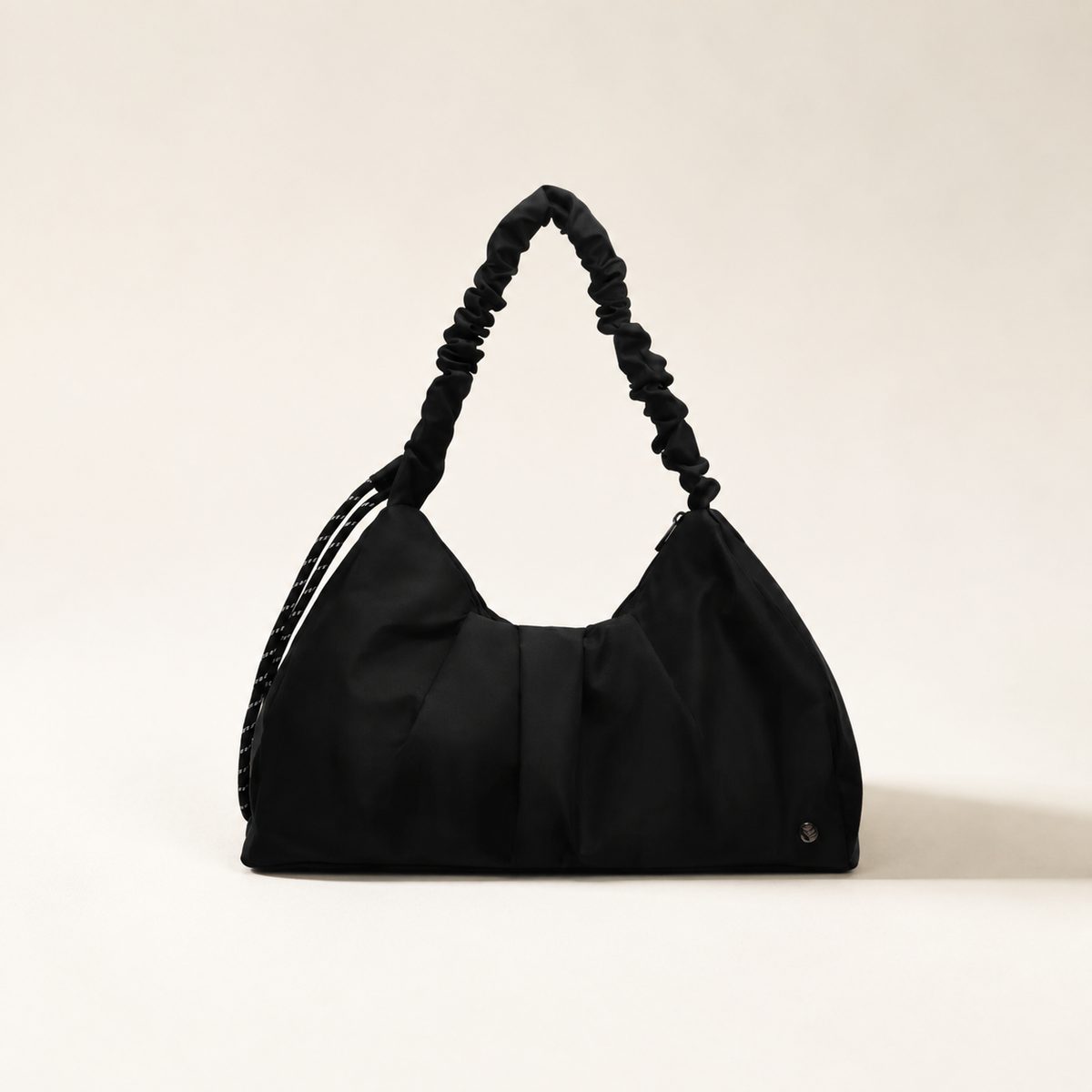 Ruched Large Tote Bag