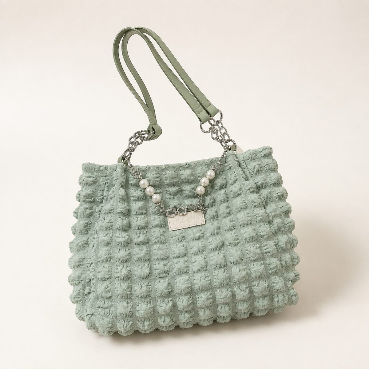 Bubble Textured Tote Bag