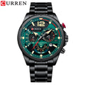 Men's Watch Calendar Men's Watch Six-pin Steel Band Watch...