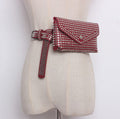 Rivets Waist Pack Luxury Designer Fanny Pack Small Women...