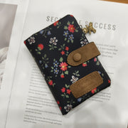 Multifunctional Tri-fold Fashion Multi-card-slot Printed Wallet
