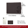 Men's Dollar Clip RFID Antimagnetic Card Holder Multifunctional Wallet...