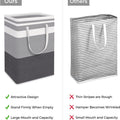 Collapsible Fabric Laundry Hamper Clothing Storage Basket Multi-purpose Organizer...