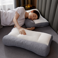 Japanese soybean fiber pillow reverse traction cervical vertebra repair...