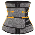 Women's zippered waist shaping clothing belt