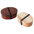 Japanese Creative Wooden Lunch Box Divided Lunch Box Student...
