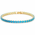Hip Hop Tennis Zircon Chain Bracelet for Men and Women