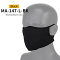 WoSporT shooting mask silicone mask tactical multifunctional cycling half...