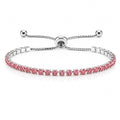 Hip Hop Tennis Zircon Chain Bracelet for Men and Women