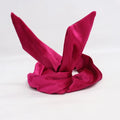 Fabric butterfly knot headband cute rabbit ear headdress headband...