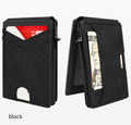 Large capacity multi-slot ID card wallet card holder