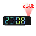 Projection Alarm Clock LED Display Electronic Clock Alarm Clock