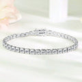 New 3mm Square Zircon Bracelet for Men and Women