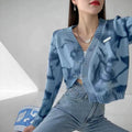 Boho Dye Knit Cardigan for Women