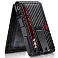 Large capacity multi-slot ID card wallet card holder
