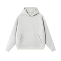 Loose hooded sweatshirt
