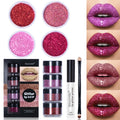 ibcccndc Glitter Lip Gloss Set Cool Color Lipstick Lip...