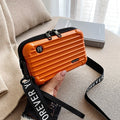 PC hard shell toiletry bag 7-inch shoulder crossbody bag...