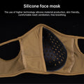 WoSporT shooting mask silicone mask tactical multifunctional cycling half...