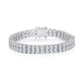 Luxury Tennis Bracelet with Full Zirconia