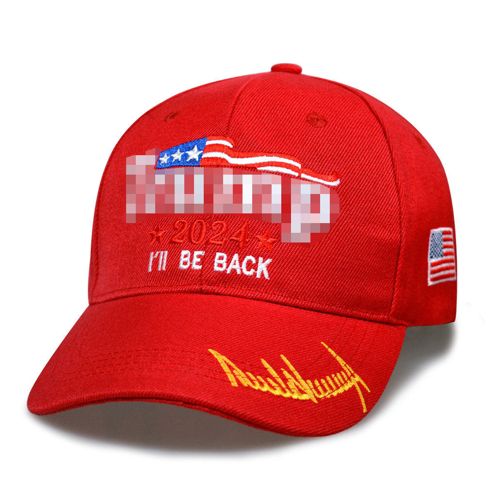 Hat baseball cap sun visor American election hat Trump hat