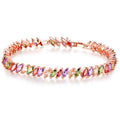 Jewelry Bracelet Bracelet Zircon Bracelet Crystal Bracelet Women's Full...