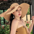 Women's Foldable Wide-Brim Sun Hat