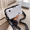 PC hard shell toiletry bag 7-inch shoulder crossbody bag...