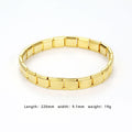 Gold Bracelet Stretch Punk Simple Elastic Bracelet Bracelet Jewelry