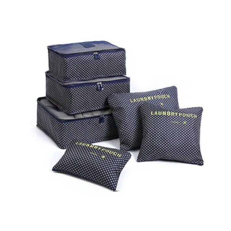 6-Piece Travel Packing Organizer Set