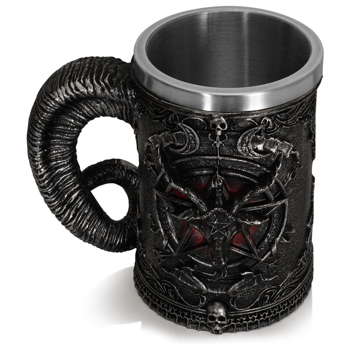 Pirate beer mug large mug resin ornament
