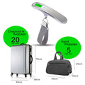 Stainless Steel Electronic Hand Luggage Scale Portable Digital Luggage...