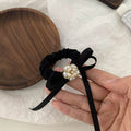 Camellia Bow Ribbon Hair Tie Women's Hair Rope Headdress Hair Accessories