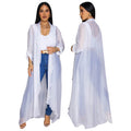 Long cardigan sunscreen jacket