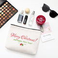 Cosmetic Bag Waterproof Cotton And Linen Zipper Bag Cosmetic...