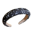 Pearl-encrusted headband high cranial pressure headband
