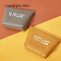 New PVC Leather Waterproof Finishing Bag Velcro Toiletry Storage...