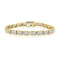 Jewelry  Stylish Zircon Bracelet with Large Full Zircon Stones