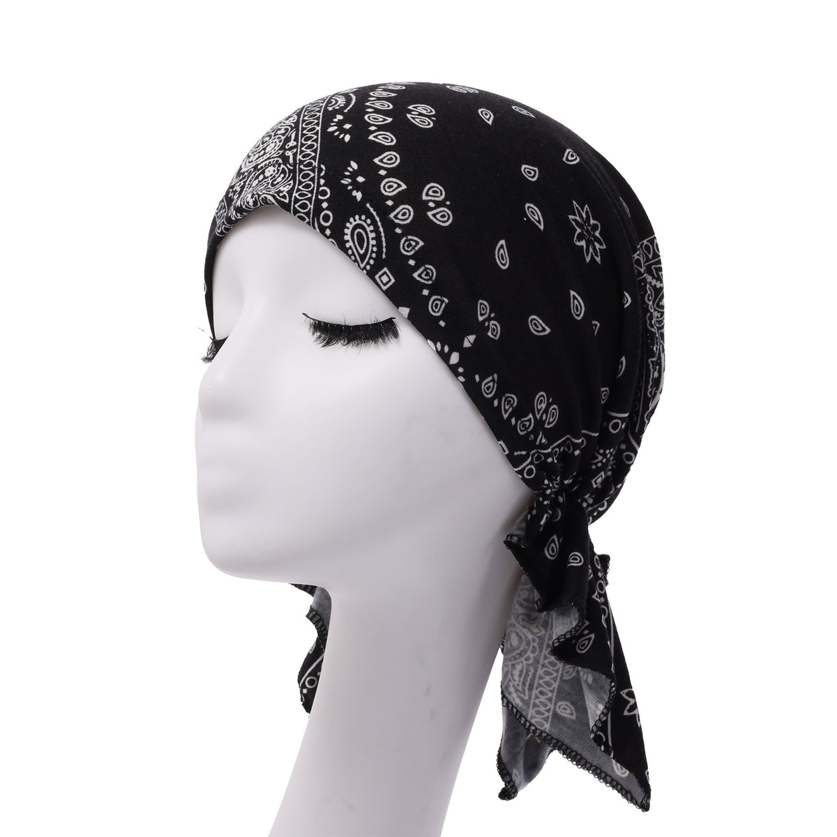 Women's Hat Short Cap Headscarf