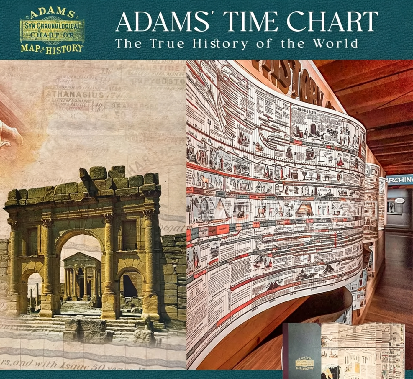 Adams Timeline Historical Geography Books