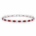Hip Hop Tennis Zircon Chain Bracelet for Men and Women