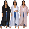 Long cardigan sunscreen jacket