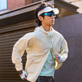 Lightweight hooded sunscreen jacket