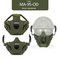 Tactical Airsoft Mask Outdoor Hunting Shooting Training Face Protective...