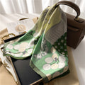 professional square scarf imitation silk scarf