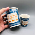 Paper Cup Ceramic Mug