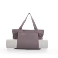 Yoga Pilates Mat Bag Canvas Handbag Outdoor Exercise Equipment...