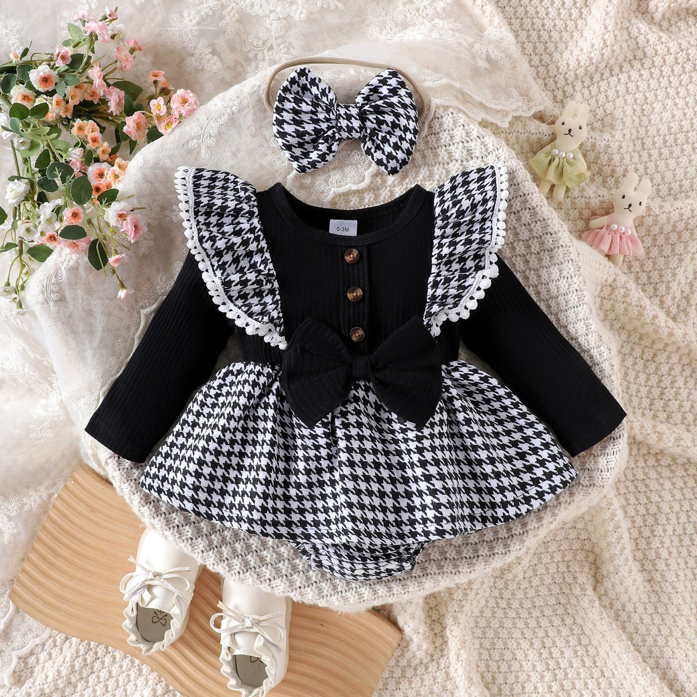 Two piece headband set