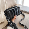 PC hard shell toiletry bag 7-inch shoulder crossbody bag...