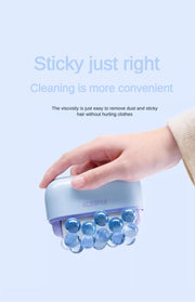 Portable Pet Hair Remover With Lid Reusable, Palm-Sized Lint Roller Pocket-Sized Travel Essential For Removing Cat And Dog Hair